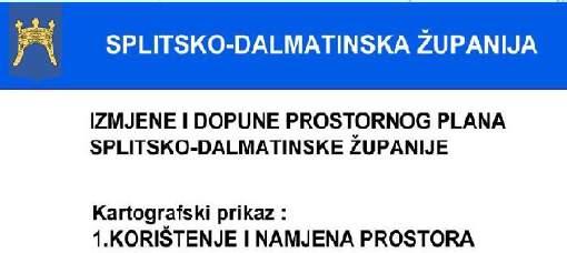 Prostornog plana uređenja Općine Gradac, Službeno glasilo Općine Gradac, broj 15/16.