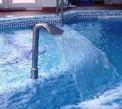 000,00 SLAP Uski Slap uski izrađen je od prohroma ( AISI 304 ) Visina se radi po porudžbini u zavisnosti od dubine bazena. 6090401 Slap uski 750mm 50.