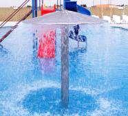 SLAP Pečurka Slap pečurka izrađen je od prohroma ( AISI 304 ). Visina se radi po porudžbini u zavisnosti od dubine bazena.
