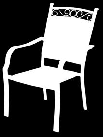 Καρέκλες αλουμινίου πράσινο σκούρο-κυπαρισσί Καρέκλα 85 ΚΩΔ.