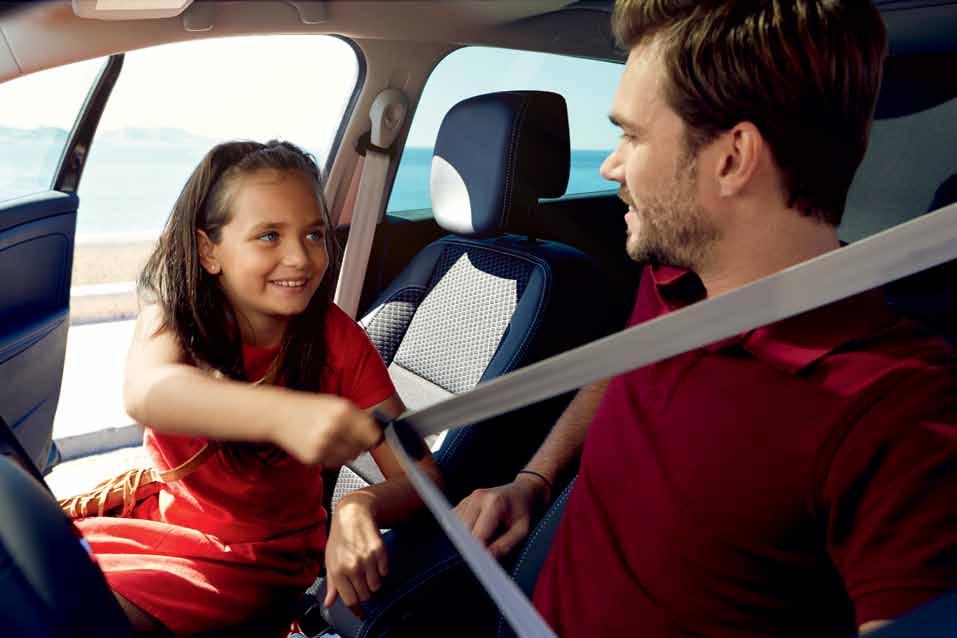 ISOFIX για τις πίσω πλευρικές θέσεις 2. Σύστημα υποβοήθησης εκκίνησης σε δρόμο με κλίση.