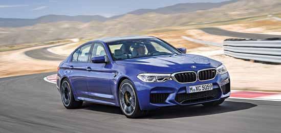 Νέα BMW M5 Η BMW ανακοίνωσε τη νέα γενιά της κορυφαίας σπορ έκδοσης της σειράς 5, της M5, η οποία διατίθεται για πρώτη φορά με το σύστημα μόνιμης τετρακίνησης xdrive της βαυαρικής εταιρείας, που