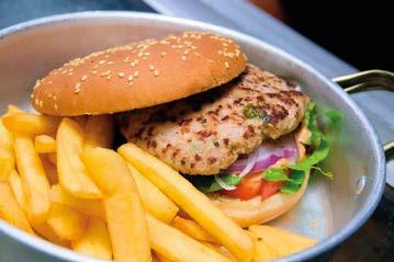 τομάτα, κρεμμύδι, σως) 3,40 Hamburger (fresh mince meat burger, lettuce, tomato, onion, sauce) Τσίζμπουργκερ (μπιφτέκι με φρέσκο κιμά,