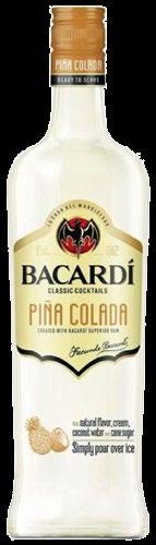 50 Code No: 053601001 Bacardi