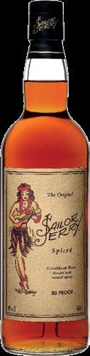 Spirits Sailor Jerry Spiced Rum 70cl 17.