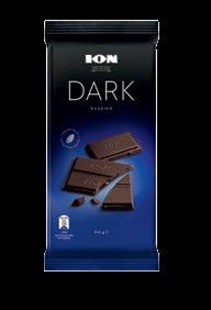 Chocolate ION DARK Classic 90g 1.57 Code No: 010203124 ION DARK Super fruits 90g 1.