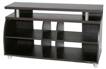 62 ΚΩΔ: 61-11185A TV STAND ΜΕ ΔΥΟ ΣΥΡΤΑΡΙΑ ΜΕΛΑΜΙΝΗ ΜΕ