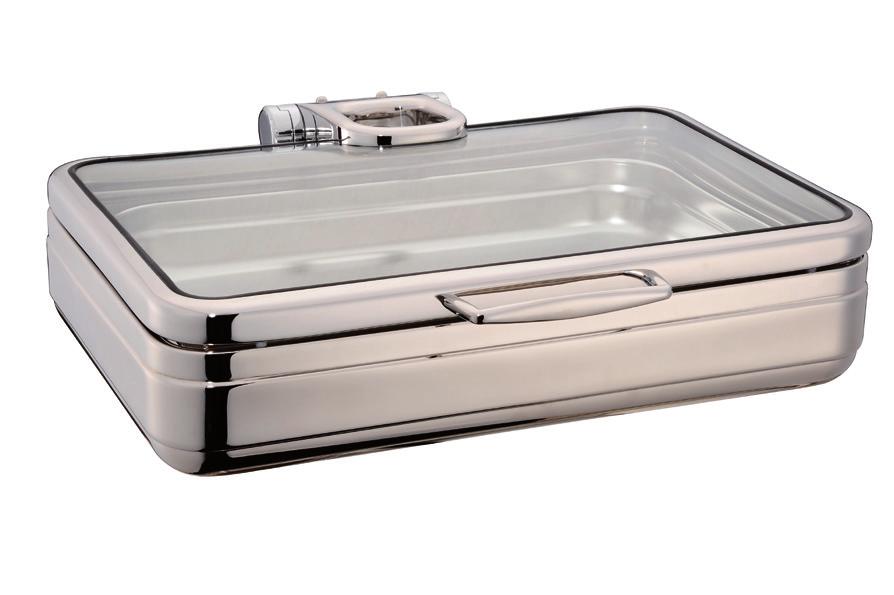 Bain marie & εστίες Μπαιν μαρί με πάτο sandwich. 4011L Τεχνικά χαρακτηριστικά: Κατάλληλο για επαγωγικές εστίες.