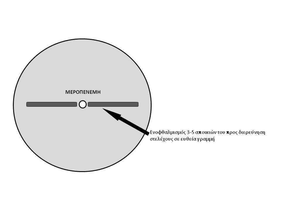 HODGE TEST 152 : Είναι η δοκιµασία που προτείνεται από το CLSI για τη διερεύνηση παραγωγής καρµπαπενεµασών σε κλινικά στελέχη.