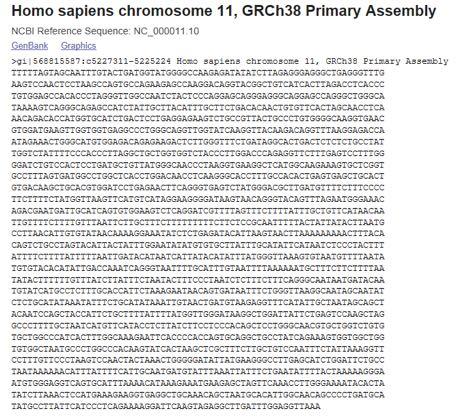 mrna Protein Accession numbers Ø Ακολουθείστε τα links να