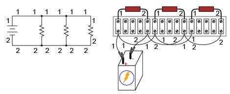 Marcarea conductorilor electrici În mod normal, în circuitele practice folosite în industrie, toate firele sunt marcate; conductorii comuni din punct de vedere electric posedă acelaşi număr de marcaj.