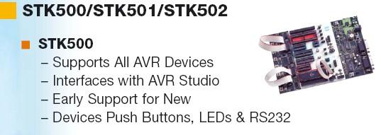 Microcontroller starting kit = Evaluation Board + ISP (In System