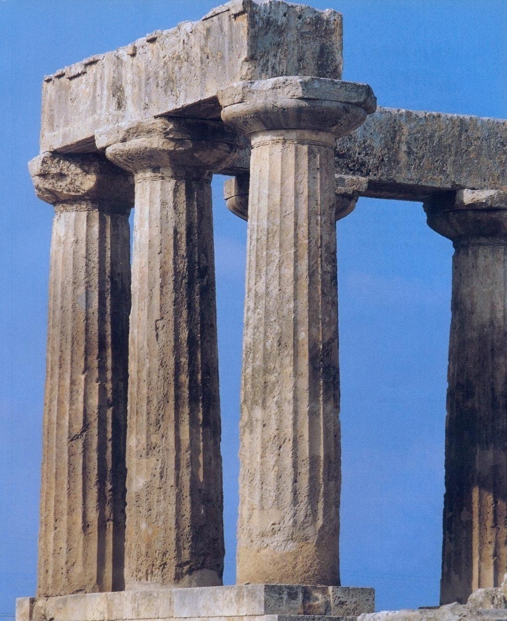 Ναός Απόλλωνα στην Κόρινθο 540 π.χ.
