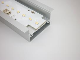 Εφαρμογές: R68 χωνευτό προφίλ, κατάλληλο για εφαρμογή LED πλακέτας για μέγιστη