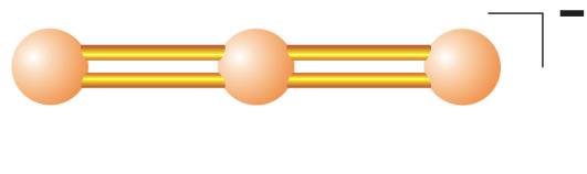 a) b) 2 + + N + + 2 N + N N + N + N N + N N lika 7 a) Model azidnega iona N 3 ; b) trukturne formule resonančnih oblik. Azidi»težkih«kovin, kot npr. b(n 3 ) 2 in g(n 3 ) 2, so eksplozivne.