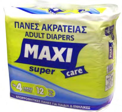 80-120cm - 14pcs MAXI Adult Diapers No4