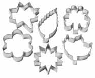 cookie cutters 6τεμ.
