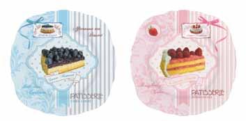 Porcelain cake serving set in