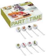 with porcelain spoons Party Time 5455 Σετ 8
