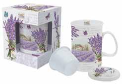 κουτί δώρου Gift set breakfast mug & saucer Bone China 9008 Σετ