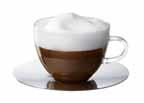 Mezzo coffee cup & saucer stainless steel 6 pcs set 0,5lt K558 Grande φλυτζάνι & πιατάκι