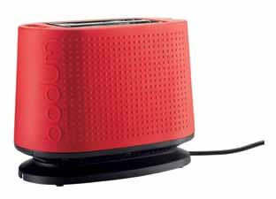 πράσινη Toaster lime green 07094 Φρυγανιέρα κόκκινη