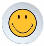 Smiley 940700 Πιάτο φαγητού λευκό μελαμίνη Dinner plate white melamine 5εκ.