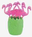 / pcs 940 Οδοντ/δες με βάση και κουτί Flamingo food picks Flamingo 8 τεμ.