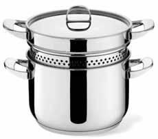 Venere 9 Μαρμίτα & σκεύος για μακαρόνια με καπάκι Stock pot & spaghetti pot with lid εκ.