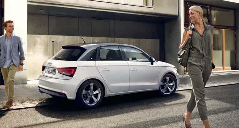 Γοητεία Audi Εξοπλισμοί Audi A1/A1 Sportback/S1/S1 Sportback Πνεύμα συνεργασίας Οι αγώνες αυτοκινήτου είναι ένα κίνητρο της μάρκας.