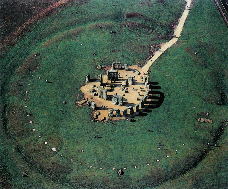 ΑΝΑΛΥΣΗ ΕΡΓΟΥ 22 ΣΤΟΟΥΝΧΕΝΤΖ (2000 π.χ. περίπου), Αγγλία, πεδιάδα του Σόλσμπερυ Το επιστέγασμα των επιτευγμάτων της μεγαλιθικής αρχιτεκτονικής είναι το μνημείο Στόουνχεντζ της Νότιας Αγγλίας.