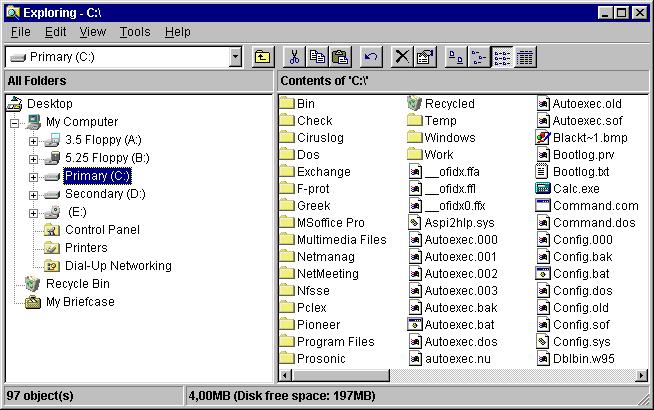 Windows Explorer: O Εξερευνητής των Windows Ο Εξερευνητής των Windows είναι ένα πρόγραμμα με το οποίο μπορούμε να οργανώσουμε και να επεξεργαστούμε τα αρχεία και τους φακέλους του υπολογιστή μας,