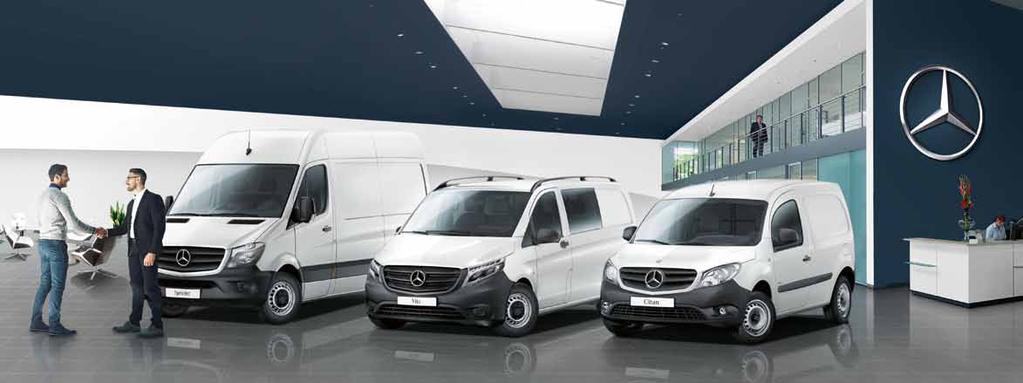 Ολοκληρωμένες λύσεις αυτοκίνησης 1. Χρηματοδότηση Η απόκτηση ενός Mercedes-Benz Van είναι πλέον θέμα έξυπνων επιλογών.