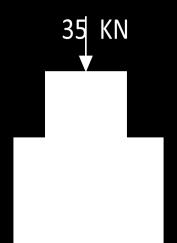 total expansion of 0.25 mm. EA = 7 10 4 N/mm² and Es = 2.1 10 5 N/mm².