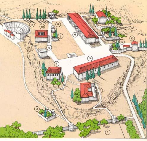 Αρχαία Ήλιδα Σύμφωνα με πρόσφατες ανασκαφές, η ιστορία της Hλείας αρχίζει στην Παλαιολιθική εποχή με οικισμούς στην Aμαλιάδα και την Kυλλήνη στη διάρκεια της Mυκηναϊκής περιόδου, αν και ένας μεγάλος