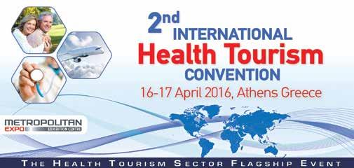2ο Διεθνές Συνέδριο για τον Τουρισμό Υγείας Το διεθνές συνέδριο για τον Τουρισμό Υγείας που διεξήχθει στο πλαίσιο του ΔΥΟ FORUM κατάφερε να ενώσει τις υπηρεσίες υγείας και τουρισμού με στόχο την