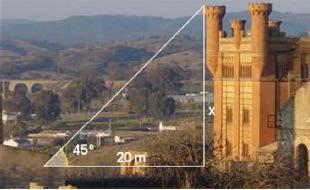 ) Coñecidos un ángulo e hipotenus Pr chr os ctetos dun triángulo rectángulo do que se coñecen s medids d hipotenus e dun ángulo gudo, pensremos no triángulo: x 650 sen 30º 650 0,5 35 1 cos