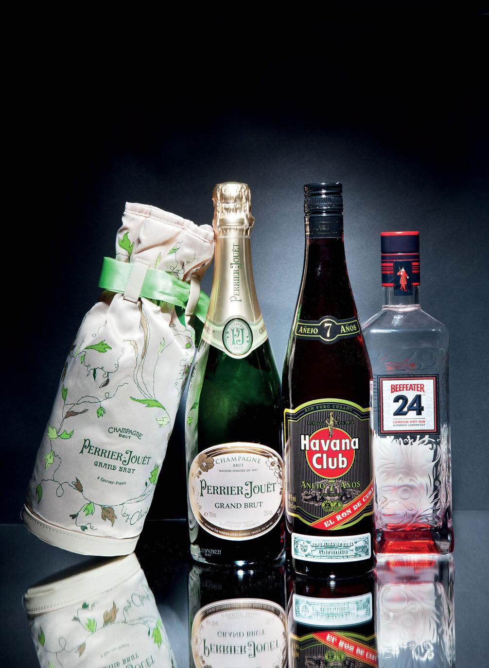 Σαμπάνια Perrier-Jouët Grand Brut Gift Bag, blend από 50 διαφορετικά Crus.