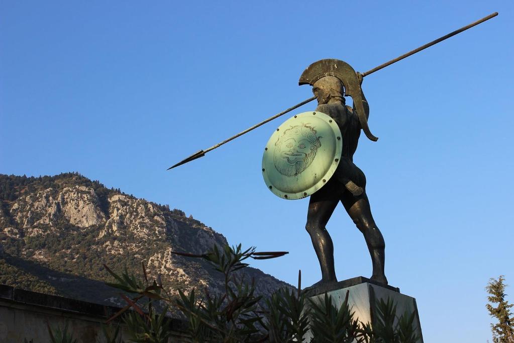 Ο «Μύθος» της Θυσίας: η αρχή της ελληνικής εθνικής ταυτότητας Το άγαλμα του