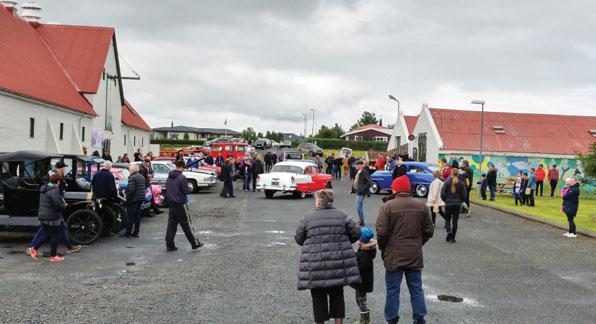 Margt í boði Ýmislegt skemmtilegt og fróðlegt var í boði fyrir alla aldurshópa á Hvanneyrarhátíðinni.