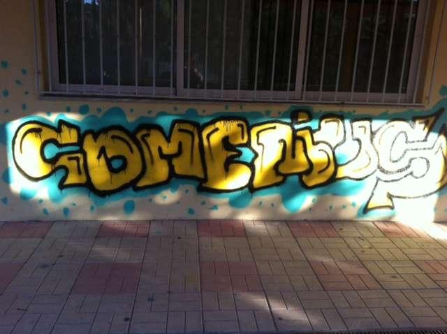 GRAFFITI COMENIUS ΣΤΟ