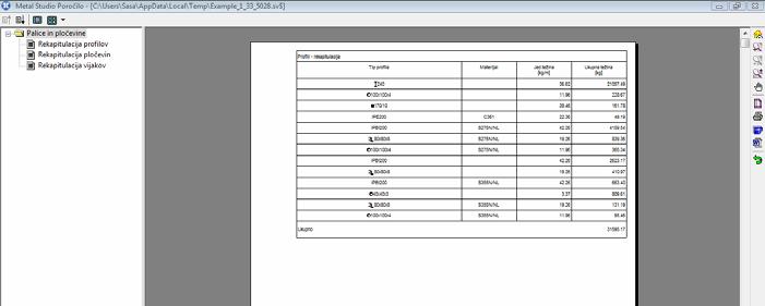 172 Briši Iz liste se umakne trenutno aktivna datoteka. No Kolona v kateri se nahajajo števci prebranih datotek. Ime datoteke Lista z nazivi prebranih datotek.