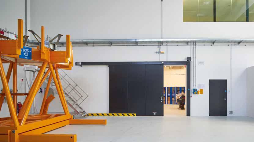 Λύσεις μηχανισμών κίνησης για συρόμενες πόρτες Άνοιγμα και κλείσιμο στην καθημερινή λειτουργία Αποκλειστικά στην Hörmann
