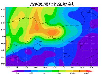 Διαμερίσματος Θράκης (GR12) Όμβριες Καμπύλες σταθμού της