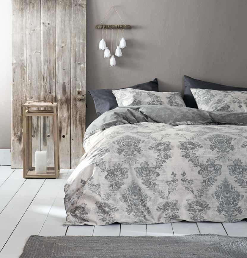 Kiana Gray BED LINEN 100% Percale Co