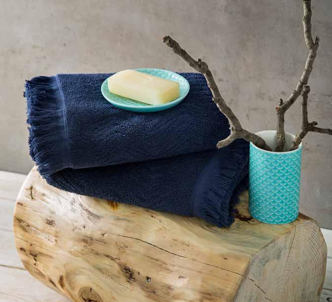 Mirage TOWELS 100% Cotton, 500 gsm Indigo TOWELS 100%