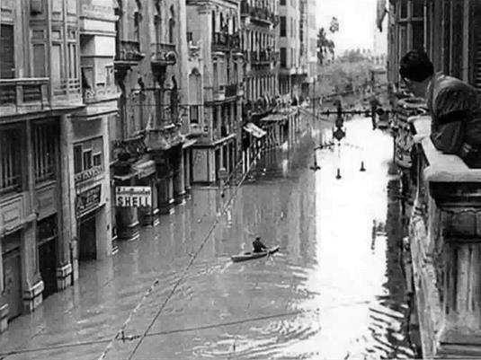 - Turia, Valencia, Ισπανία Ποταμός Τούρια πριν την εκτροπή