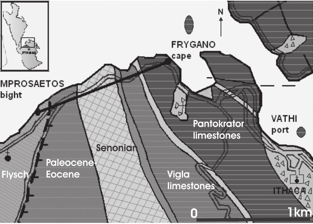 Bulletin of the Geological Society of Greece, vol. XXIX/I, 126-132 kitsios, 1992, 1995); a prerift, a synrift and a postrift sequence.