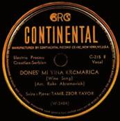 14 Label of the record I am an Orphan by Filip Lipa Grujić and his
