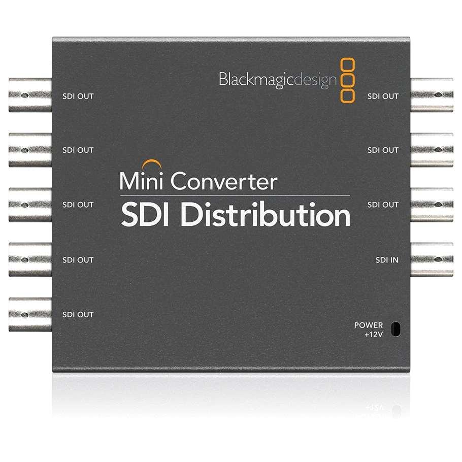 Blackmagic Mini Converter - SDI Distribution, 1 SDI to 8 SDI Distributor Ο Mini Converter - SDI Distribution είναι ένας διανομέας σήματος βίντεο από 1 σε 8 SDI. 179,00 http://www.spectratech.
